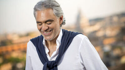 Star-Tenor Andrea Bocelli