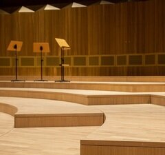 Großer Sendesaal im Landesfunkhaus in Hannover