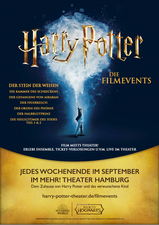 Harry Potter Filmevents im Mehr! Theater am Großmarkt Plakat