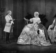 Filmszene des Films Der Rosenkavalier von 1925.