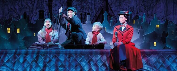 Mary Poppins: Bühnenbild des Musicals in Hamburg