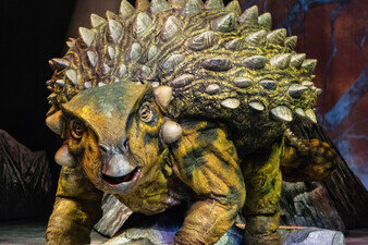 Ankylosaurus aus der Show Dinosaurier - Im Reich der Giganten