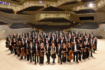 NDR Elbphilharmonie Orchester aufgestellt