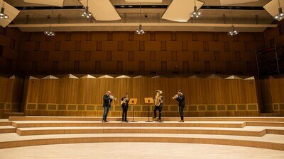 Großer Sendesaal im Landesfunkhaus in Hannover