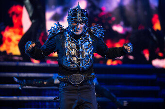 Bild der Performance bei Michael Flatleys neuer Show von Lord of the Dance "Dangerous Games"