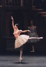 Ein Szenenbild des Ballettstücks "Dornröschen" von John Neumeier aufgeführt in der Hamburgischen Staatsoper