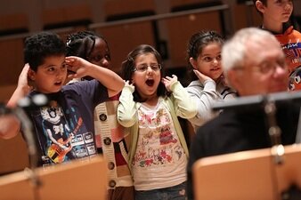 Die Discover Music! Konzertreihe bietet aufregende Mitmachaktionen für Kinder.