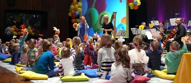 Die Discover Music! Konzertreihe bietet aufregende Mitmachaktionen für Kinder.