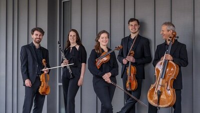 Kammermusik Matineen Musiker mit ihren Instrumenten