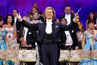 Rieu mit Orchester